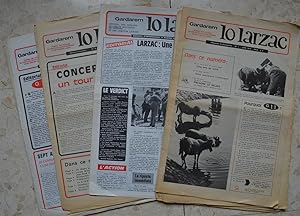 Gardarem Lo Larzac. Journal des paysans du comité millavois de défense et des comités Larzac.