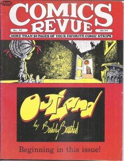 COMICS REVUE #40, 1989 (Outland; Modesty Blaise; the Phantom, Flash Gordon; Bloom County; more)