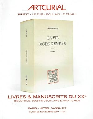 Artcurial November 2007 20th C Books & Manuscripts - Avant-Garde