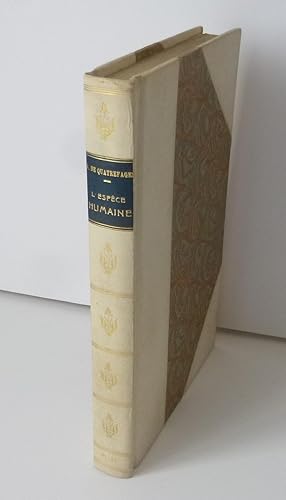 L'espèce humaine. Quinzième édition. Paris. Felix Alcan. 1911.