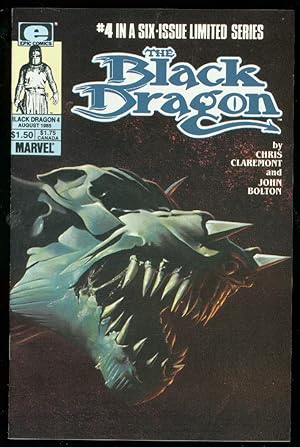 BLACK DRAGON #4 1985-MARVEL COMICS-LIMITED SERIES VF