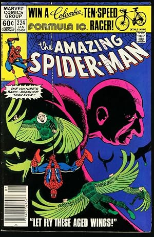 AMAZING SPIDER-MAN #224-1981-MARVEL-fine FN