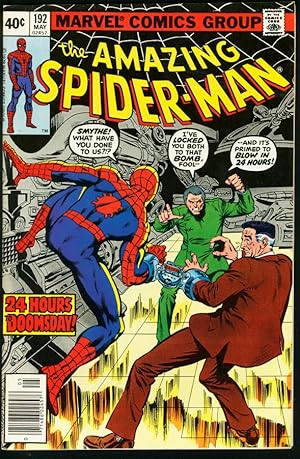 AMAZING SPIDER-MAN #192-1979-COOL-MARVEL-SPIDEY! FN/VF