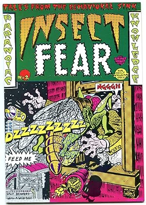 INSECT FEAR COMIX #2-UNDERGROUND-RARE-SPAIN-HAYES-BRAND NM