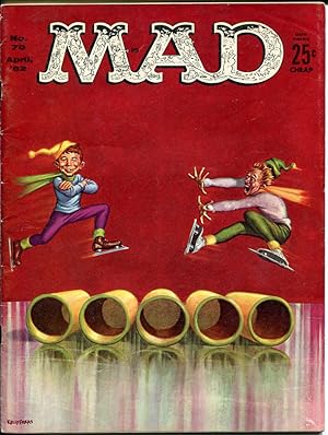 MAD MAGAZINE #70-1962--ALFRED E. NEUMAN--SPY VS. SPY-- FN