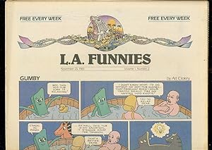 L.A. FUNNIES #2 NOV 23 1983-GUMBY-ZIPPY THE PINHEAD--UG VF