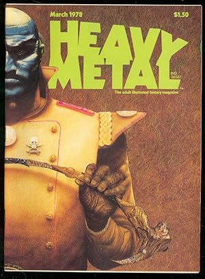 HEAVY METAL #12-MARCH 1978-CORBEN-MOEBIUS-DRUILLET--NM NM