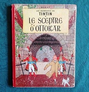 Tintin. Le Sceptre d'Ottokar. (Dos rouge, B11)