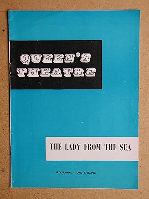The Lady From The Sea By Henrik Ibsen. Theatre Programme.