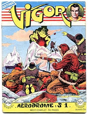 VIGORO #50 1958-BELGIAN COMIC-WAR IN THE ARTIC-GOOD ART VG