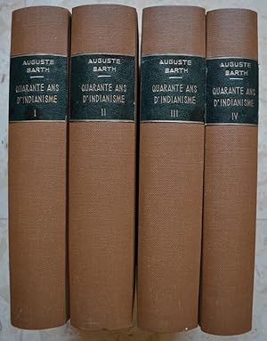 Oeuvres de Auguste Barth. Recueillies à l'occasion de son quatre-vingtième anniversaire. I. Les r...