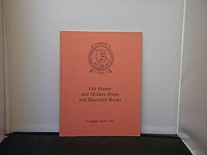 Catalogue of Old Master and Modern Prints and Illustrated Books, December 1, 1971