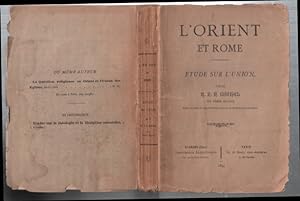 L'orient et rome / étude sur l'union (1894)