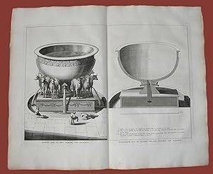 Mare di rame nel Tempio di Salomone Dictionnaire historique, critique, chronologique, géographiqu...