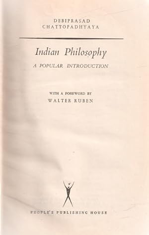 Indian Philosophy: A Popular Introduction