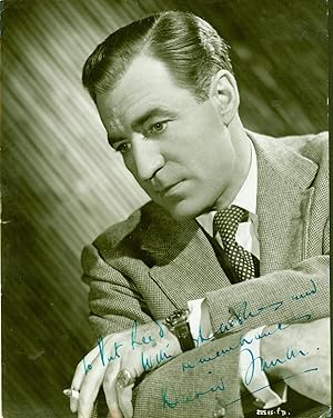 HANDSIGNED AUTOGRAPH PHOTO OF DAVID FARRAR, BLACK NARCISSUS GONE TO EARTH, ETC
