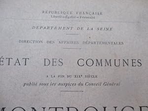 Etat des Communes à la fin du XIX è siècle, publié sous les auspices du Conseil Général - Joinvil...