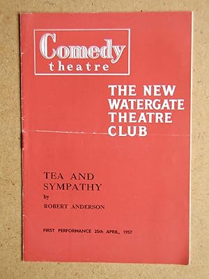 Tea and Sympathy By Robert Anderson. Theatre Programme.