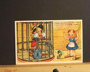 Pinocchio Postcards, Set of 10 Cards