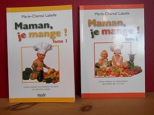 Lot de 2 livre; Maman, je mange ! Tome I: Guide pratique sur l'initiation du bébé aux aliments so...