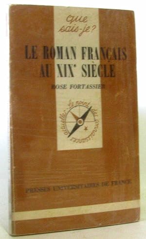 Le roman français au XIXe siècle (Que sais-je)
