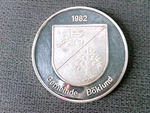 Münze/ Medaille: Ev. Luth. Kirche Böklund/ Fahrenstedt/ 1982 Gemeinde Böklund, Silber 1000