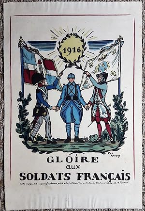 Gloire aux Soldats Français.1916.