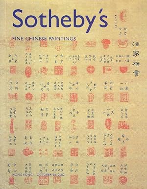 Sothebys October 2002 Fine Chinese Paintings