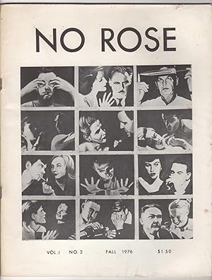No Rose, Volume 1, Number 2 (Fall 1976)