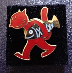 Pin's (épinglette) Chat / poisson