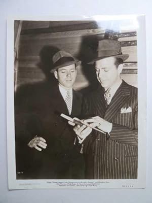 Jack Carson with stand in, Stand In, Press Agency Photo 1937