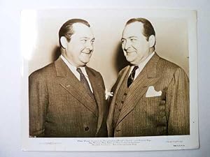 Edward Arnold & Bill Hoover, Stand In, Press Agency Photo 1937