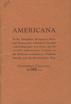 Americana [cover title] [No. 255]