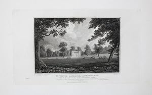 Antique Engraved Print Illustrating North West View of Sandywell Park in Gloucestershire, Publish...