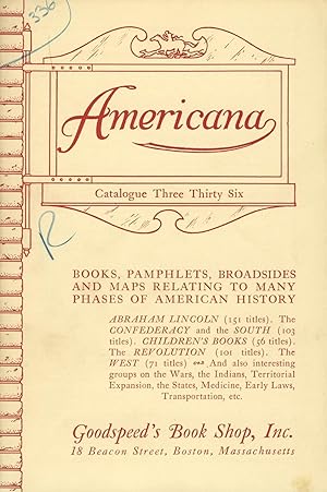 Americana [cover title] [No. 336]