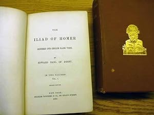 The Iliad of Homer [2 VOLUME SET] Rendered into English Blank Verse - - (2 Volumes)