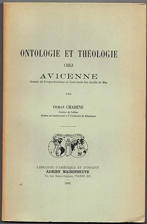 Ontologie et théologie chez Avicenne.