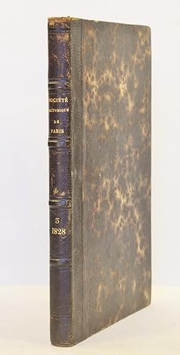 Bulletins de la Société Anatomique de Paris : 3ème année (1828).