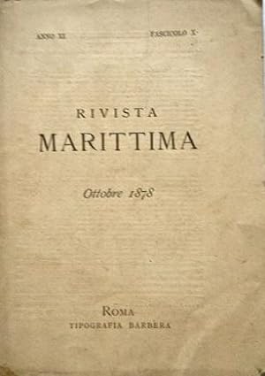 Rivista Marittima. Ottobre 1878.