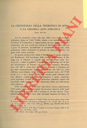 La cronologia della necropoli di Spina e la ceramica alto-adriatica.