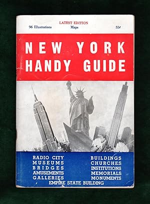 New York Handy Guide (Nester House, 1951): Vintage Tourist Handbook of New York City. Attractions...
