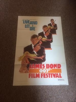 Live and Let Die - (James Bond 007 Film Festival) -Original Movie Poster - 27" x 41"