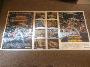 Moonraker Original Movie Poster - 40" X 76"