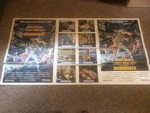 Moonraker Original Movie Poster - 40" X 76"