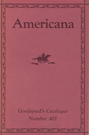 Americana [cover title] [No. 407]