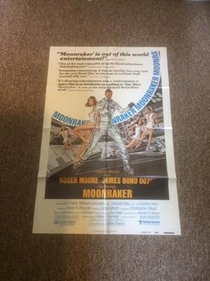 Moonraker - Original Movie Poster (w/Reviews) - 27" x 41"