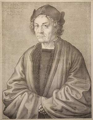 (Ajtos/Ungarn 1427 - 1502 Nürnberg). Vater Albrecht Dürers, des Jüngeren. Hüftstück ein Viertel n...