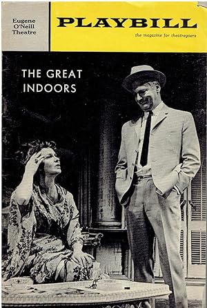 Playbill for "The Great Indoors" by Irene Kamp - starring Curt Jurgens and Geraldine Page