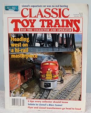 Classic Toy Trains January 1996 Vol. 9 No. 1 - Magazine