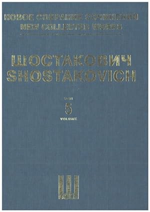New collected works of Dmitri Shostakovich. Vol. 5. Symphony No. 5. op. 47. Full Score